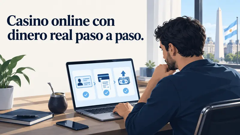 Casino online con dinero real paso a paso